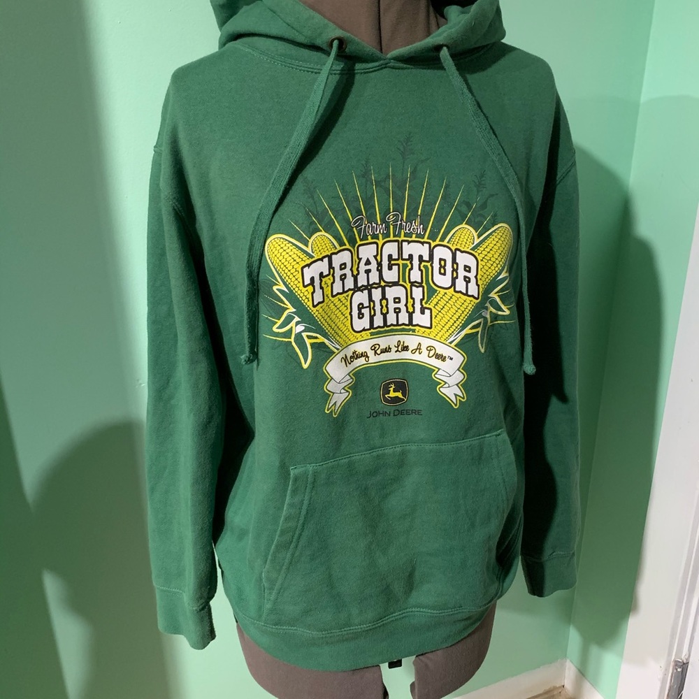 John Deere hooded sweatshirt